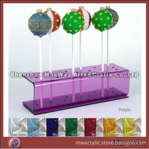 Eco-Friendly Acrylic Lollipop Display Holder Rack